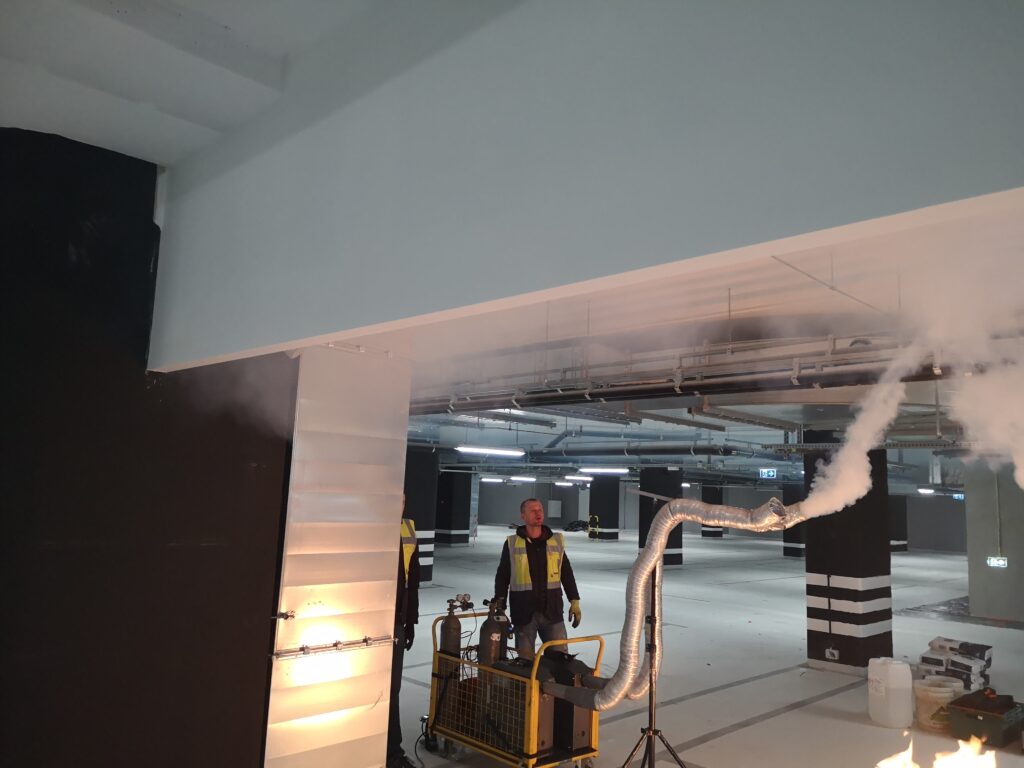 próba dymowa instalacji